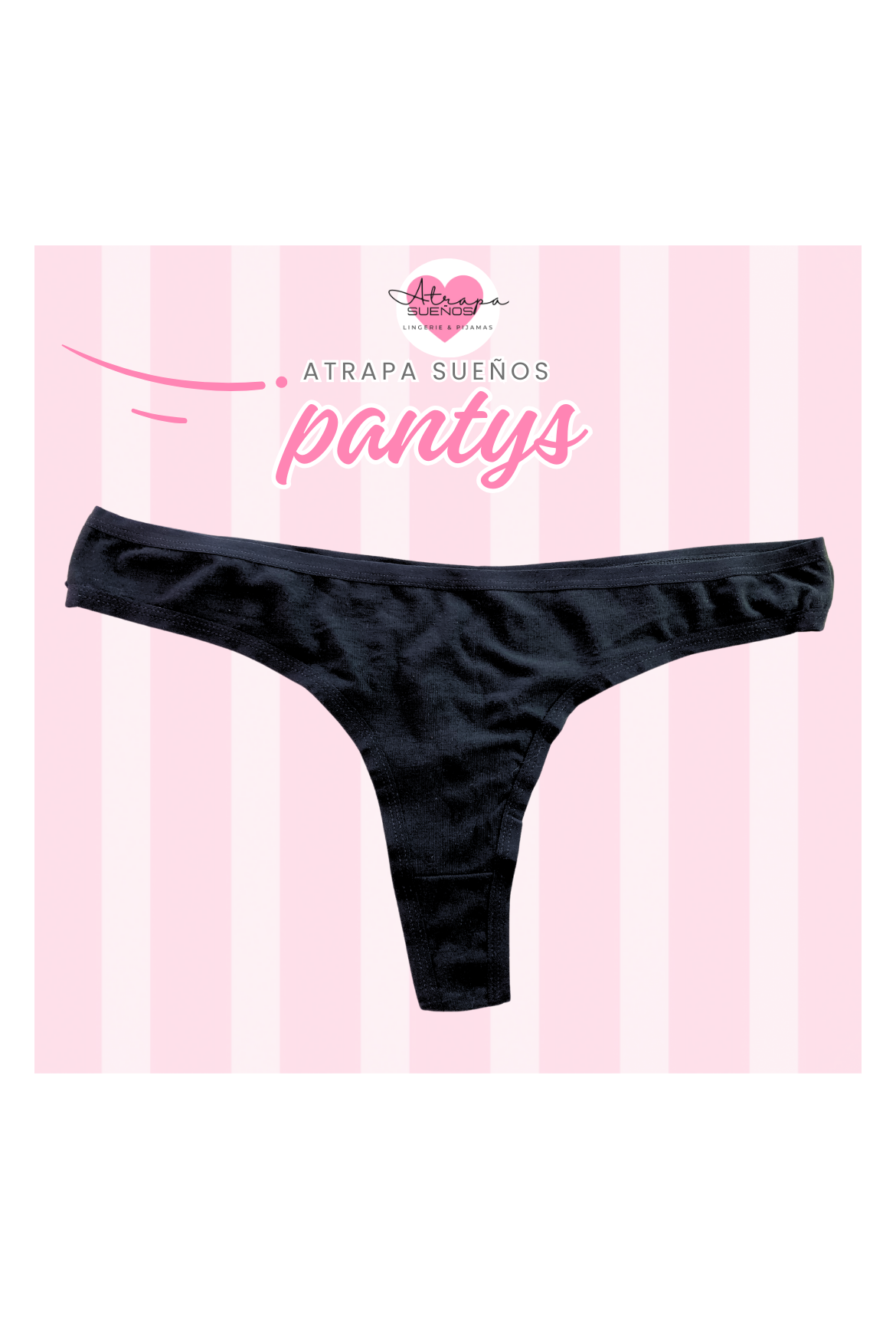 Panty negro basic