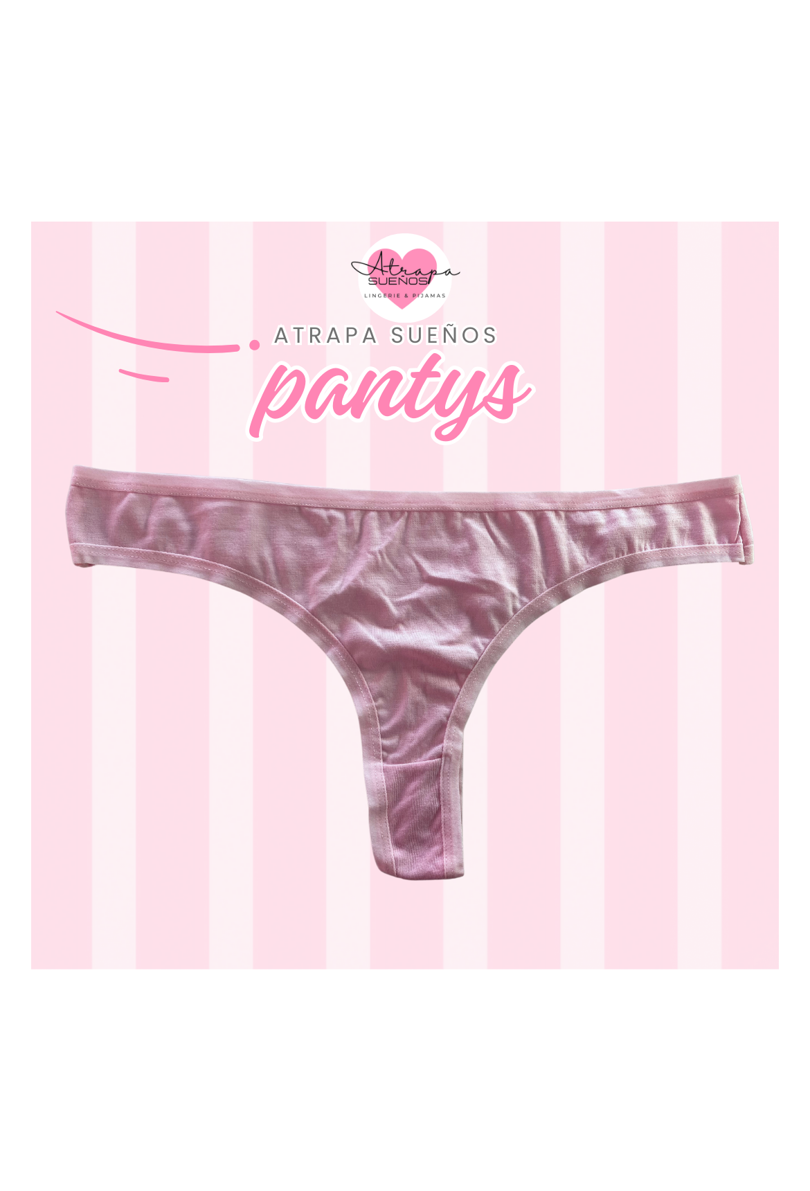 Panty rosa basic