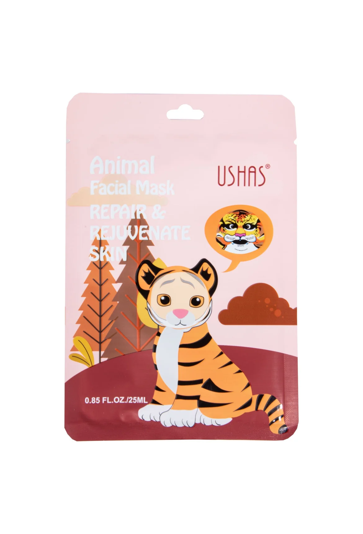 Animal facial mask tiger