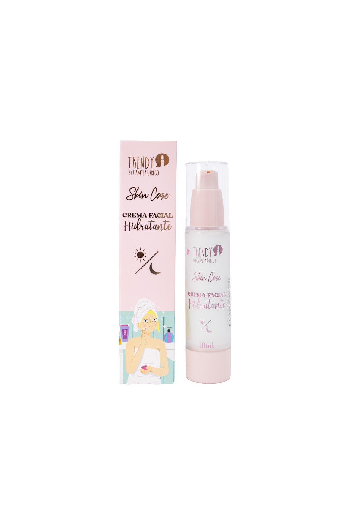 Crema Facial Hidratante Trendy