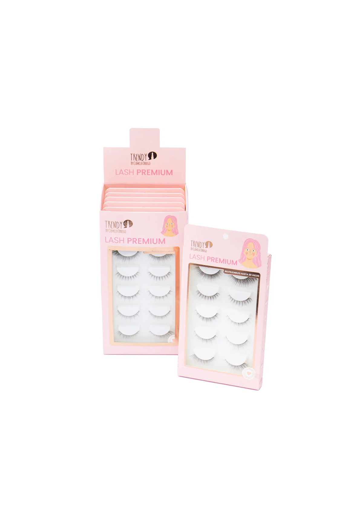 PESTAÑAS TRENDY SET X5 LASH PREMIUM